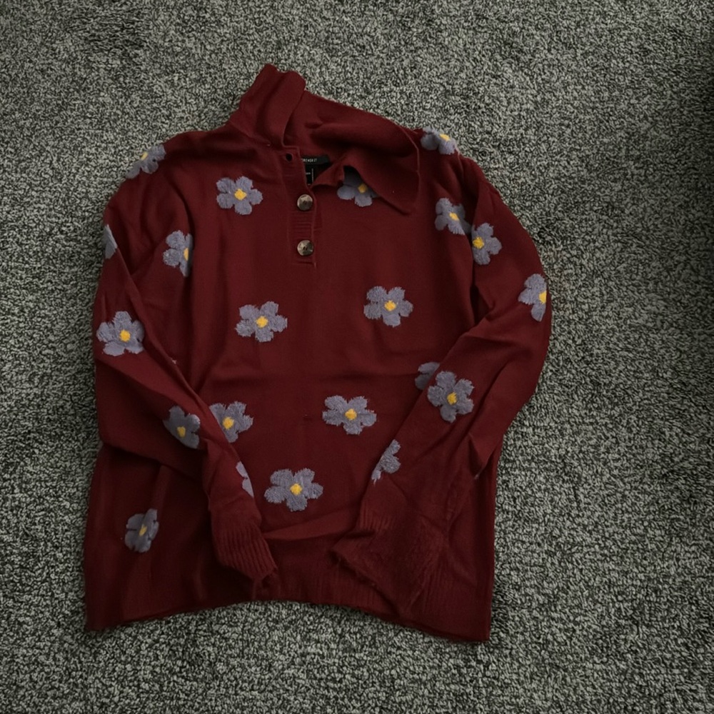 Flower sweater